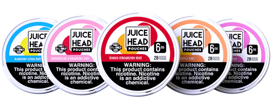 Juice Head (DSPLY 5pc)(Nic Pouch)(20ct Can) ZTN 06mg