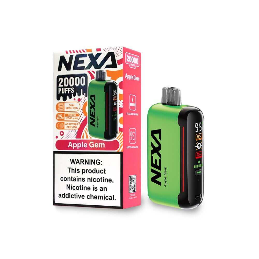 NEXA N20000 (Dispo) (20000Puff)(20mL) 50mg Apple Gem