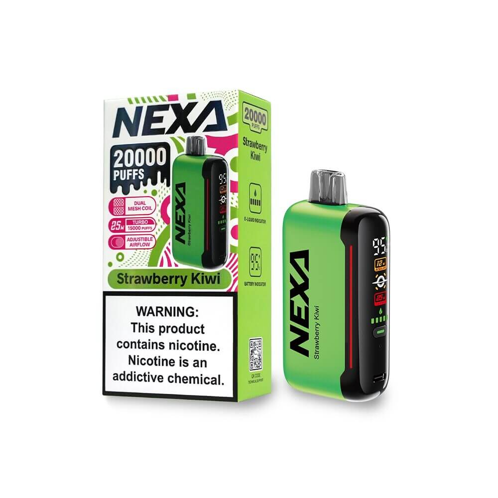 NEXA N20000 (Dispo) (20000Puff)(20mL) 50mg Strawberry Kiwi