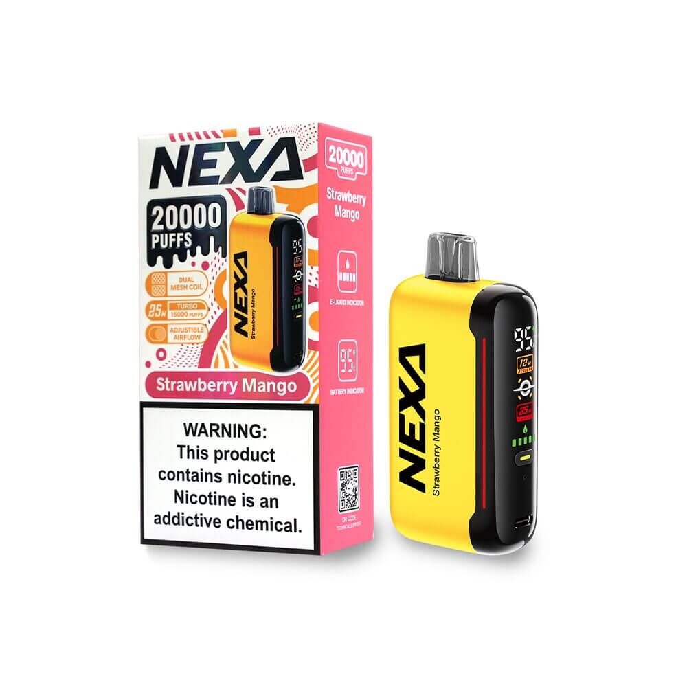 NEXA N20000 (Dispo) (20000Puff)(20mL) 50mg Strawberry Mango