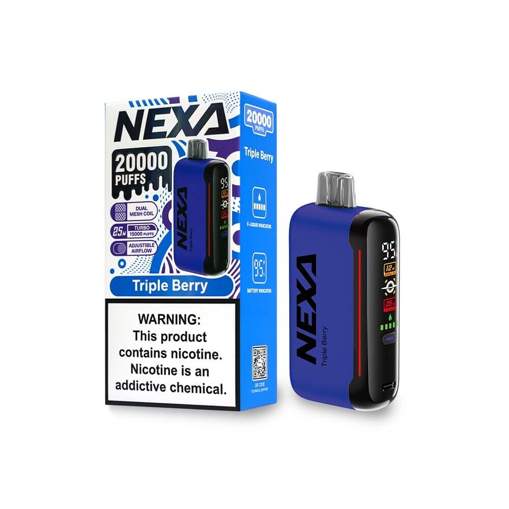 NEXA N20000 (Dispo) (20000Puff)(20mL) 50mg Triple Berry