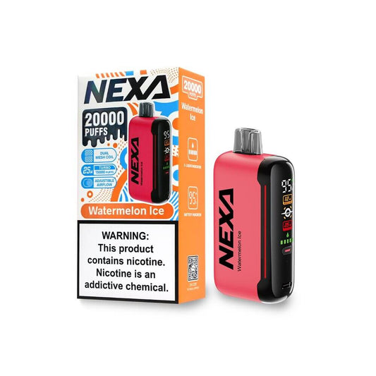 NEXA N20000 (Dispo) (20000Puff)(20mL) 50mg Watermelon Ice