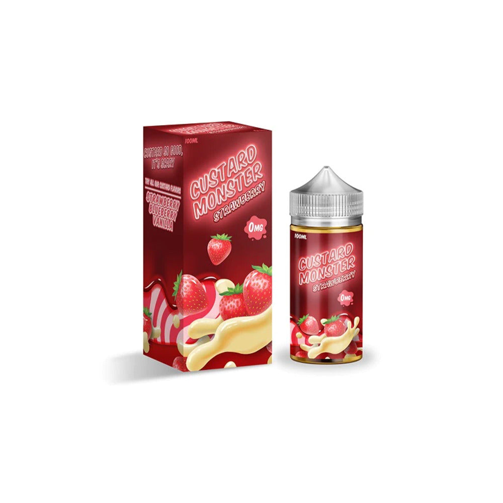 Custard Jam Monster LIQFB 100mL 03mg Strawberry Custard