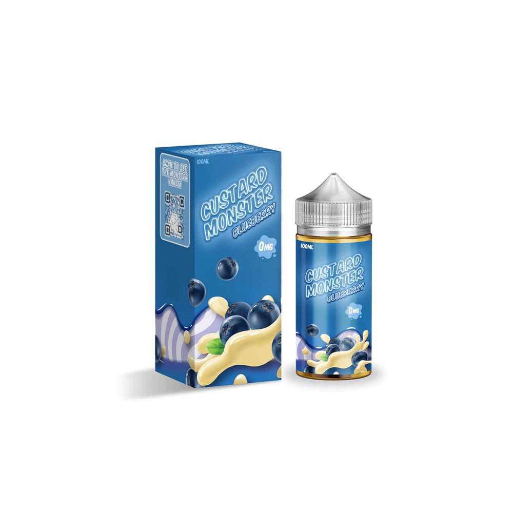 Custard Jam Monster LIQFB 100mL 03mg Blueberry Custard