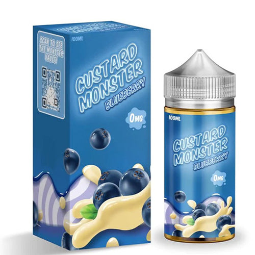 Custard Jam Monster LIQFB 100mL 03mg Blueberry Custard