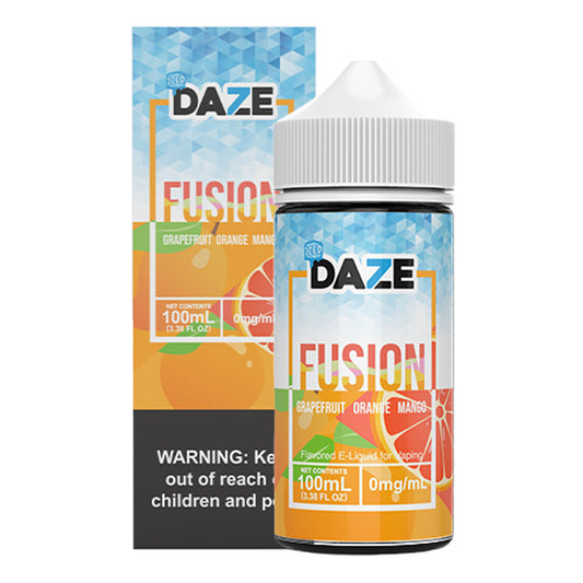 Fusion TFN 7Daze LIQFB 100mL 03mg Grapefruit Orange Mango Iced