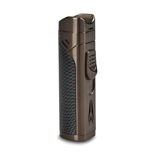 Lotus/Vertigo MONARCH QUAD FLAME LIGHTER GUNMETAL CARBON FIBER