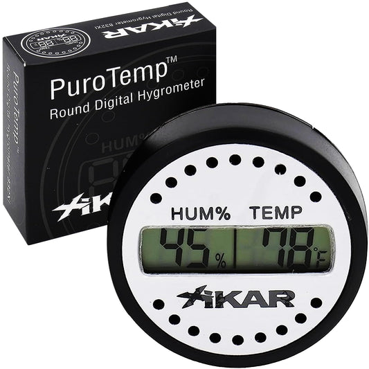 Xikar HYGROMETER DIGITAL ROUND PUROTEMP