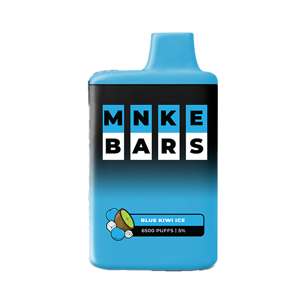 Vapetasia MNKE Bars (Dispo) (6500Puff)(16mL) Blue Kiwi Ice