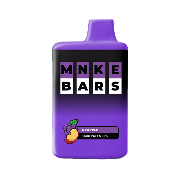 Vapetasia MNKE Bars (Dispo) (6500Puff)(16mL) Grapple (Grape Apple)