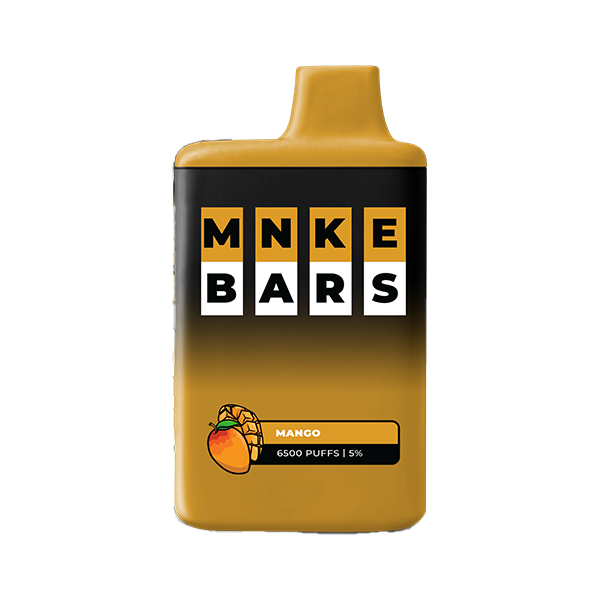 Vapetasia MNKE Bars (Dispo) (6500Puff)(16mL) Mango