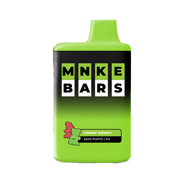 Vapetasia MNKE Bars (Dispo) (6500Puff)(16mL) Yummy Gummy (Gummy Bear)