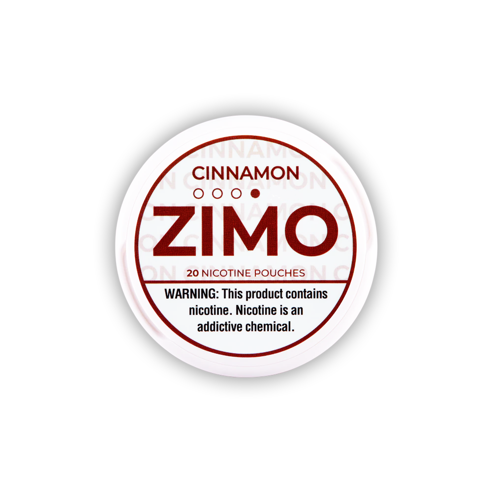 Zimo (DSPLY 5pc)(Nic Pouch)(20ct Can) 06mg Cinnamon