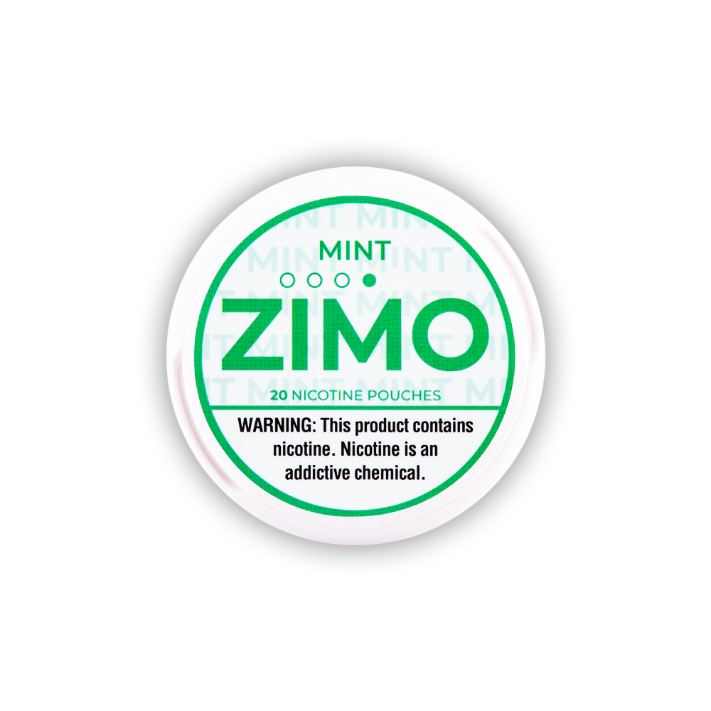 Zimo (DSPLY 5pc)(Nic Pouch)(20ct Can) 06mg Mint