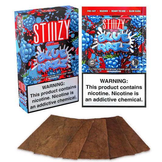 STIIIZY PREMIUM ALL NATURALLEAF WRAPS - 8CT