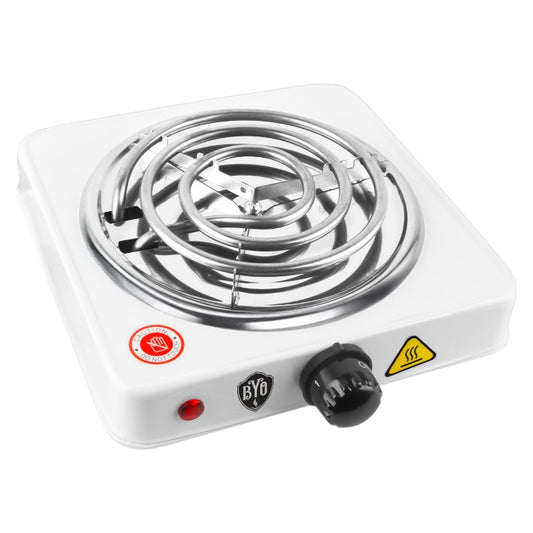 B.Y.O. Electric Hookah Burner Hot Plate White