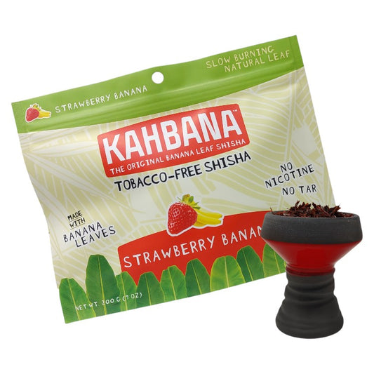 Kahbana Herbal Shisha 200g Strawberry Banana