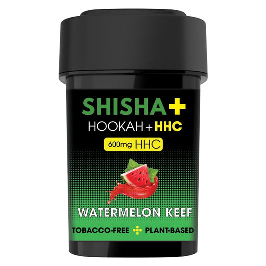 Shisha Plus HHC, 100g, 600mg HHC, Herbal Shisha Watermelon Keef