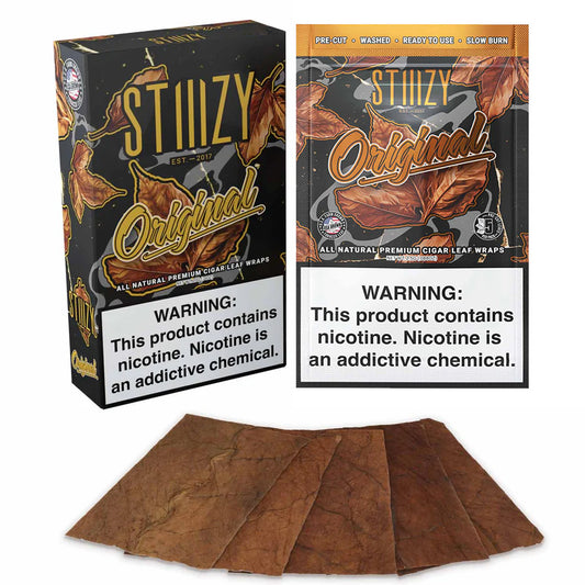 STIIIZY PREMIUM ALL NATURALLEAF WRAPS - 20CT